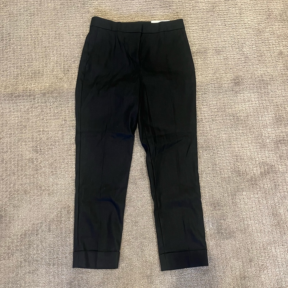 Ann Taylor High Waist Ankle Pant in Linen
